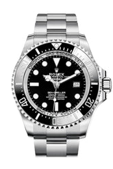 Rolex Sea-Dweller Deepsea 44 Black Dial Automatic Men’s Stainless Steel Oyster Watch 126660